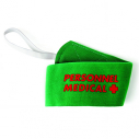 Armand "PERSONNEL MEDICAL" with elastic and velcro - fluo green      