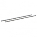 Set of 2 removable bars - 1200 x 25 x 25 mm                          