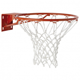 Basketball net - 6 mm - White - per pair                             