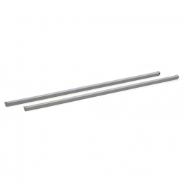 Set of 2 removable bars - 800 x 25 x 25 mm                           