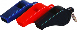 Small plastic whistle - Box of 12 pieces                             