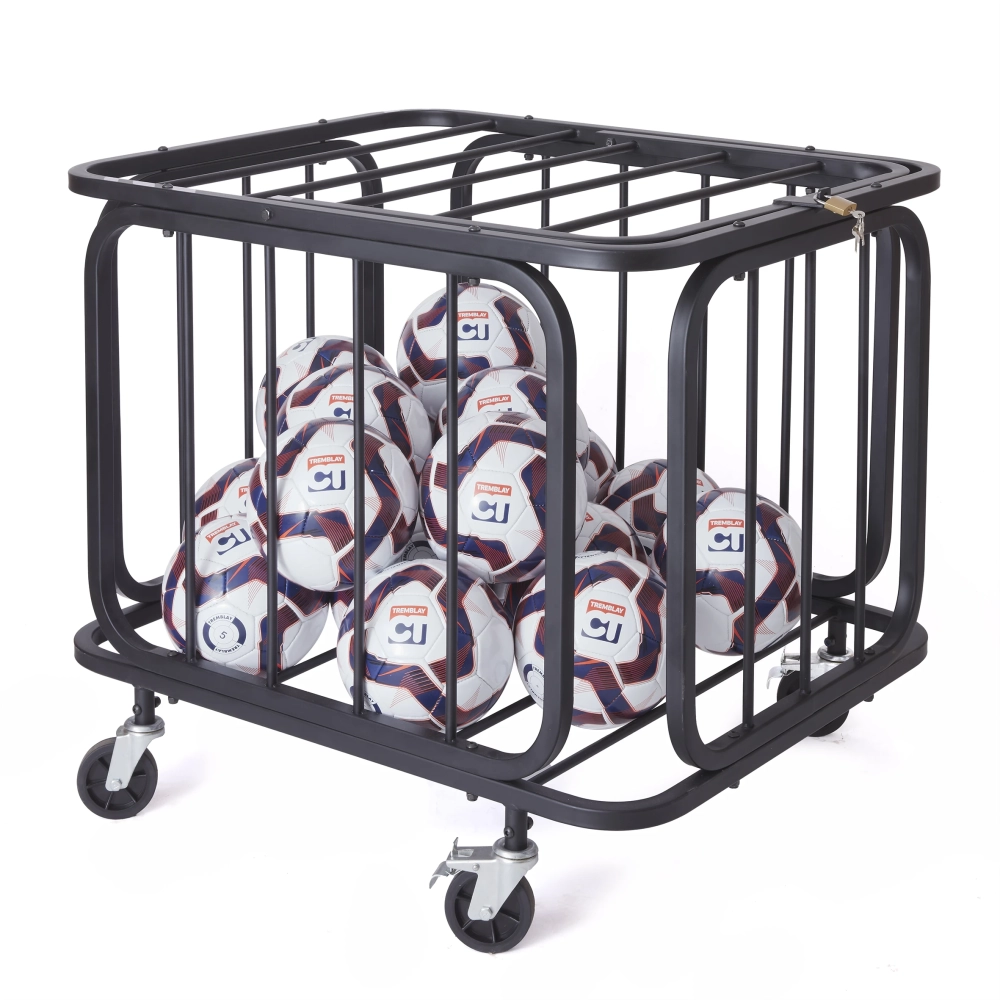 Chariot de rangement ballon noir