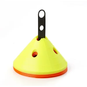 Kit de 12 maxi-cônes avec support